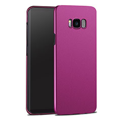 Schutzhülle Kunststoff Hülle Matt für Samsung Galaxy S8 Violett