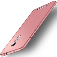 Schutzhülle Kunststoff Hülle Matt für Xiaomi Redmi Note 3 Rosegold