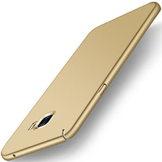 Schutzhülle Kunststoff Hülle Matt M01 für Samsung Galaxy C7 SM-C7000 Gold