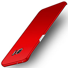 Schutzhülle Kunststoff Hülle Matt M01 für Samsung Galaxy S6 Edge SM-G925 Rot