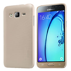 Schutzhülle Kunststoff Hülle Matt M02 für Samsung Galaxy Amp Prime J320P J320M Gold