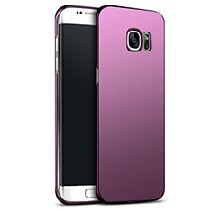 Schutzhülle Kunststoff Hülle Matt M02 für Samsung Galaxy S6 Edge+ Plus SM-G928F Violett