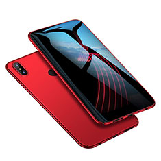 Schutzhülle Kunststoff Hülle Matt M02 für Xiaomi Redmi Note 5 Pro Rot