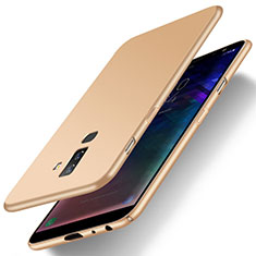 Schutzhülle Kunststoff Hülle Matt M04 für Samsung Galaxy A9 Star Lite Gold