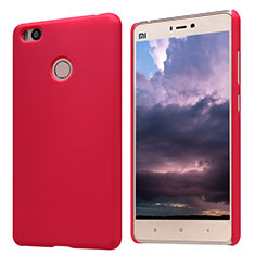 Schutzhülle Kunststoff Hülle Punkte Loch für Xiaomi Mi 4S Rot