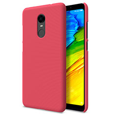 Schutzhülle Kunststoff Hülle Punkte Loch für Xiaomi Redmi 5 Plus Rot