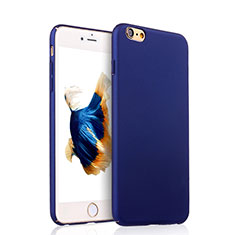 Schutzhülle Kunststoff Tasche Matt für Apple iPhone 6S Plus Blau