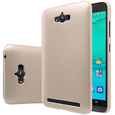 Schutzhülle Kunststoff Tasche Matt für Asus Zenfone Max ZC550KL Gold