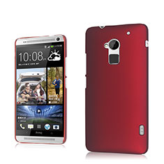 Schutzhülle Kunststoff Tasche Matt für HTC One Max Rot