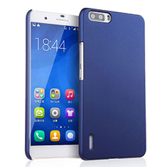 Schutzhülle Kunststoff Tasche Matt für Huawei Honor 6 Plus Blau