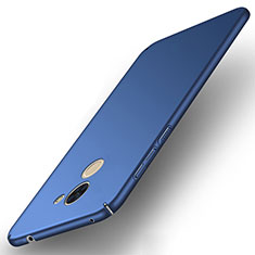 Schutzhülle Kunststoff Tasche Matt für Huawei Y7 Prime Blau