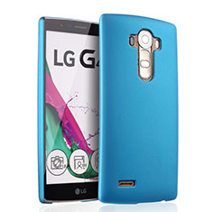 Schutzhülle Kunststoff Tasche Matt für LG G4 Hellblau