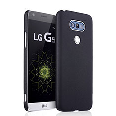 Schutzhülle Kunststoff Tasche Matt für LG G5 Schwarz