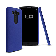 Schutzhülle Kunststoff Tasche Matt für LG V10 Blau