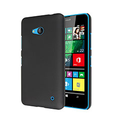 Schutzhülle Kunststoff Tasche Matt für Microsoft Lumia 640 Schwarz