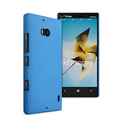 Schutzhülle Kunststoff Tasche Matt für Nokia Lumia 930 Blau