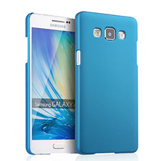 Schutzhülle Kunststoff Tasche Matt für Samsung Galaxy A5 Duos SM-500F Hellblau
