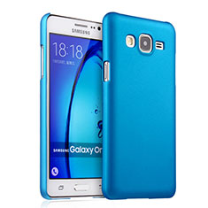 Schutzhülle Kunststoff Tasche Matt für Samsung Galaxy On7 G600FY Hellblau