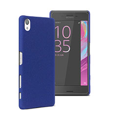 Schutzhülle Kunststoff Tasche Matt für Sony Xperia X Performance Dual Blau