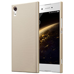 Schutzhülle Kunststoff Tasche Matt für Sony Xperia XA1 Gold