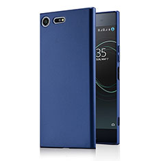 Schutzhülle Kunststoff Tasche Matt M01 für Sony Xperia XZ Premium Blau