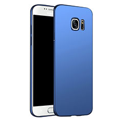 Schutzhülle Kunststoff Tasche Matt M02 für Samsung Galaxy S6 Duos SM-G920F G9200 Blau