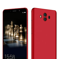 Schutzhülle Kunststoff Tasche Matt M08 für Huawei Mate 10 Rot