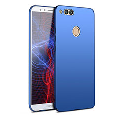 Schutzhülle Kunststoff Tasche Matt M09 für Huawei Honor 7X Blau