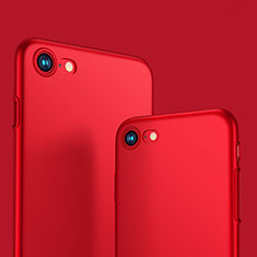 Schutzhülle Kunststoff Tasche Matt M10 für Apple iPhone 7 Rot