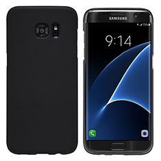 Schutzhülle Kunststoff Tasche Matt M10 für Samsung Galaxy S7 Edge G935F Schwarz