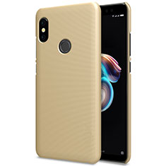 Schutzhülle Kunststoff Tasche Punkte Loch für Xiaomi Redmi Note 5 Gold