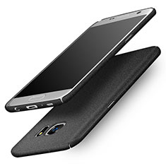 Schutzhülle Kunststoff Tasche Treibsand für Samsung Galaxy S7 Edge G935F Schwarz