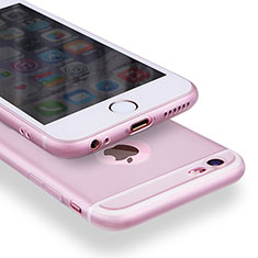 Schutzhülle Luxus Aluminium Metall für Apple iPhone 6 Rosa