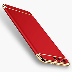 Schutzhülle Luxus Metall Rahmen und Kunststoff für Huawei Honor 9 Premium Rot