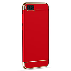 Schutzhülle Luxus Metall Rahmen und Kunststoff für Xiaomi Mi Note 3 Rot