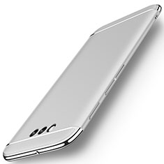 Schutzhülle Luxus Metall Rahmen und Kunststoff Schutzhülle Tasche M01 für Huawei Honor Magic Silber