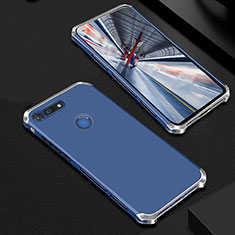 Schutzhülle Luxus Metall Rahmen und Kunststoff Schutzhülle Tasche M01 für Huawei Honor View 20 Plusfarbig