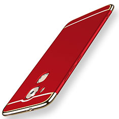 Schutzhülle Luxus Metall Rahmen und Kunststoff Schutzhülle Tasche M01 für Huawei Mate 7 Rot