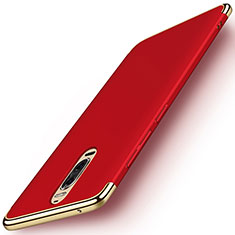 Schutzhülle Luxus Metall Rahmen und Kunststoff Schutzhülle Tasche M01 für Huawei Mate 9 Pro Rot