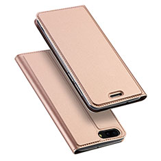 Schutzhülle Stand Tasche Leder für Asus Zenfone 4 ZE554KL Rosegold