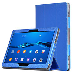 Schutzhülle Stand Tasche Leder für Huawei MediaPad M3 Lite Blau