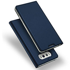 Schutzhülle Stand Tasche Leder für LG V20 Blau