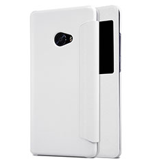 Schutzhülle Stand Tasche Leder für Xiaomi Mi Note 2 Weiß