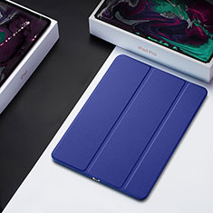Schutzhülle Stand Tasche Leder L01 für Apple iPad Pro 11 (2018) Blau