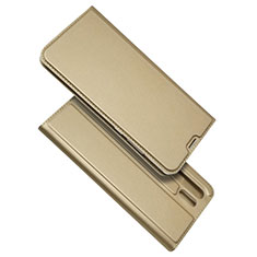 Schutzhülle Stand Tasche Leder L01 für Huawei P30 Pro Gold
