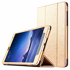 Schutzhülle Stand Tasche Leder L01 für Xiaomi Mi Pad 3 Gold