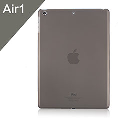 Schutzhülle Ultra Dünn Handyhülle Hülle Durchsichtig Transparent Matt für Apple iPad Air Grau