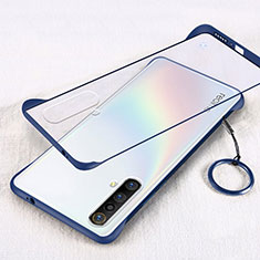 Schutzhülle Ultra Dünn Handyhülle Hülle Durchsichtig Transparent Tasche für Realme X50 5G Blau