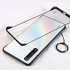 Schutzhülle Ultra Dünn Handyhülle Hülle Durchsichtig Transparent Tasche für Realme X50 5G Schwarz