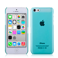 Schutzhülle Ultra Dünn Hülle Durchsichtig Transparent Matt für Apple iPhone 5C Hellblau
